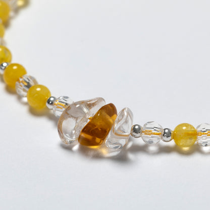Message in a Bottle Birthstone Bracelet Gift