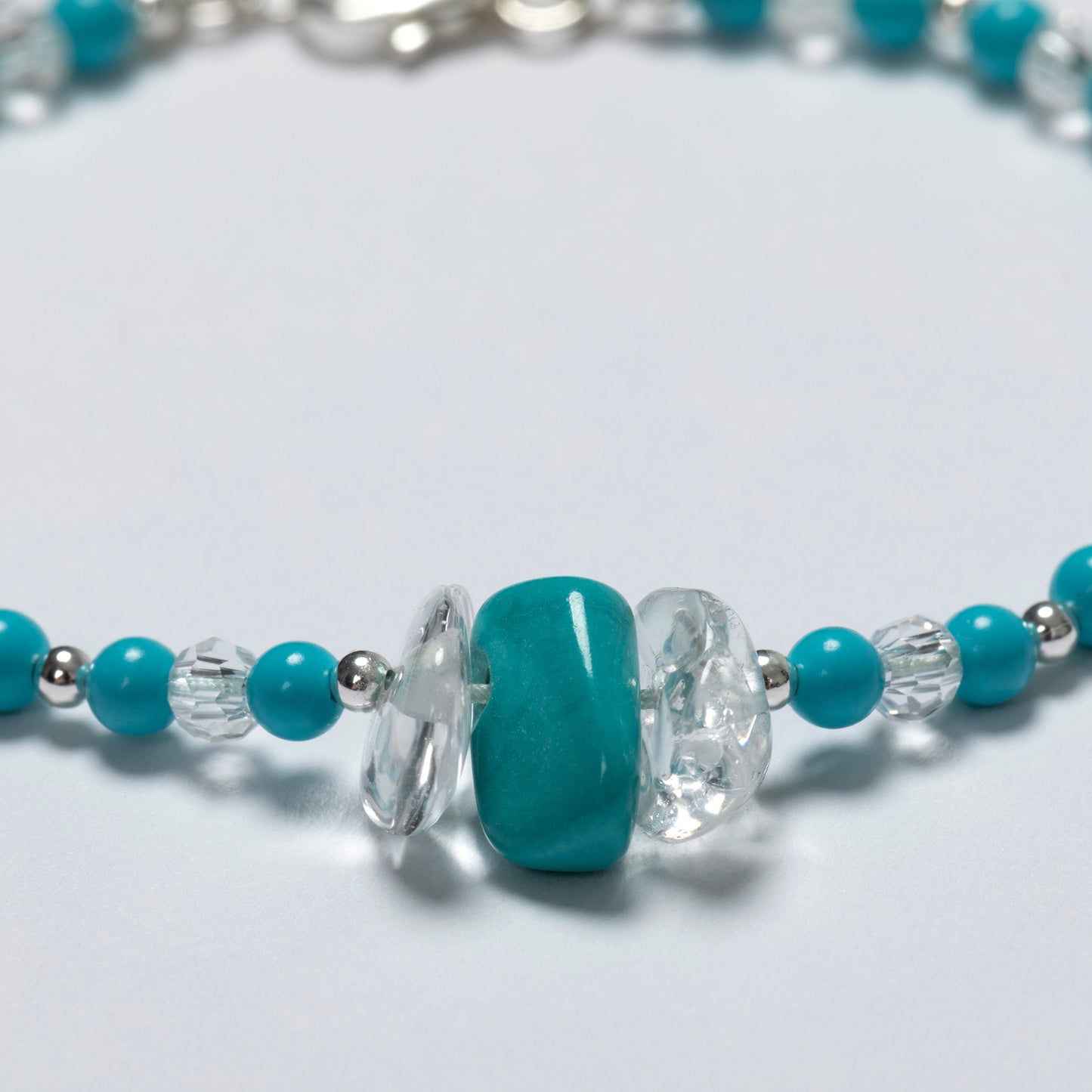 Message in a Bottle Birthstone Bracelet Gift