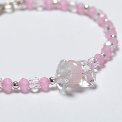 Message in a Bottle Birthstone Bracelet Gift