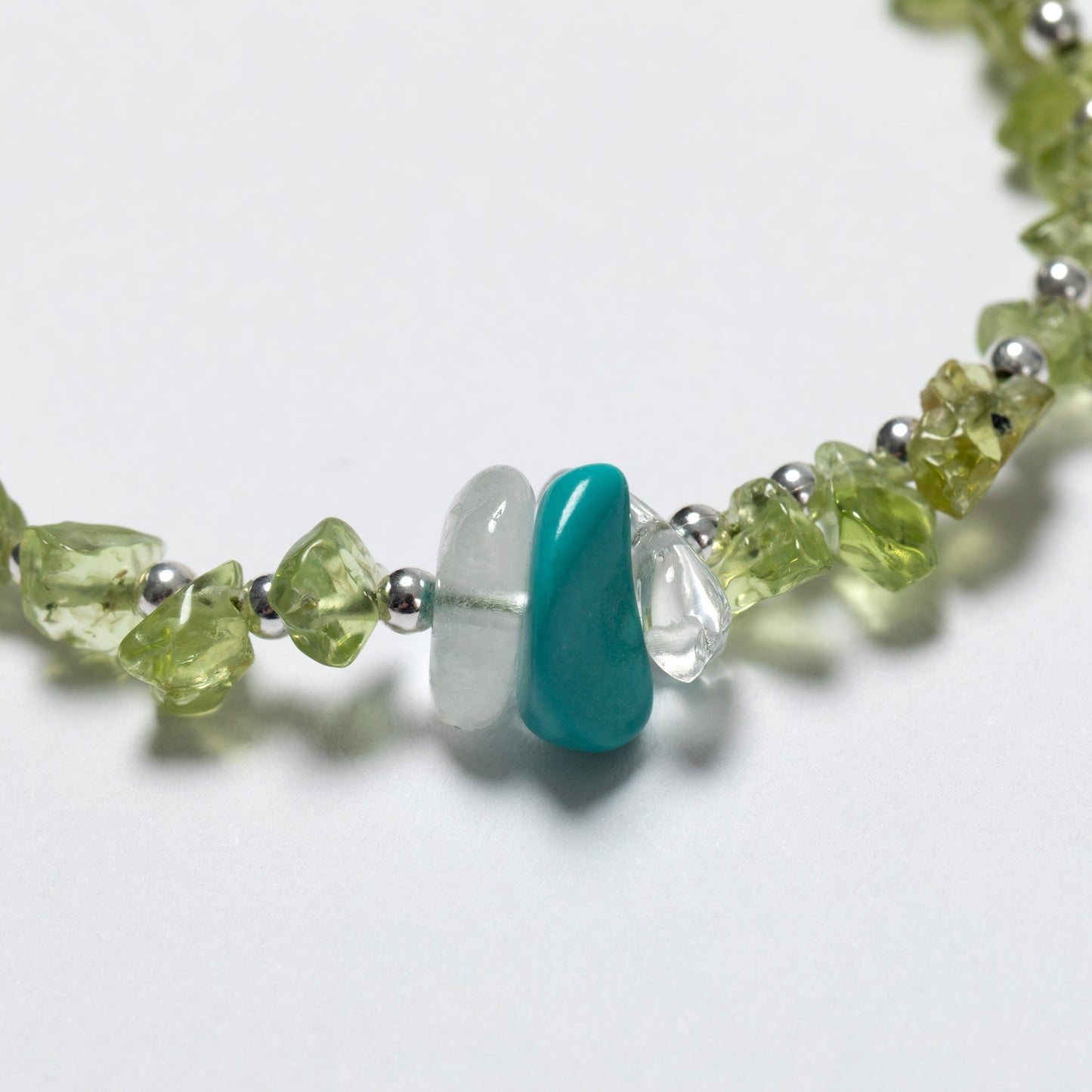 Message in a Bottle Birthstone Bracelet Gift