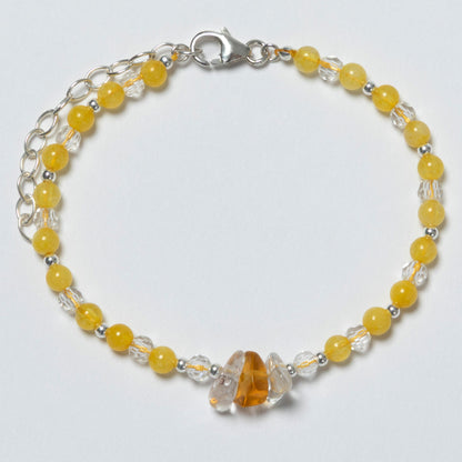 Message in a Bottle Birthstone Bracelet Gift