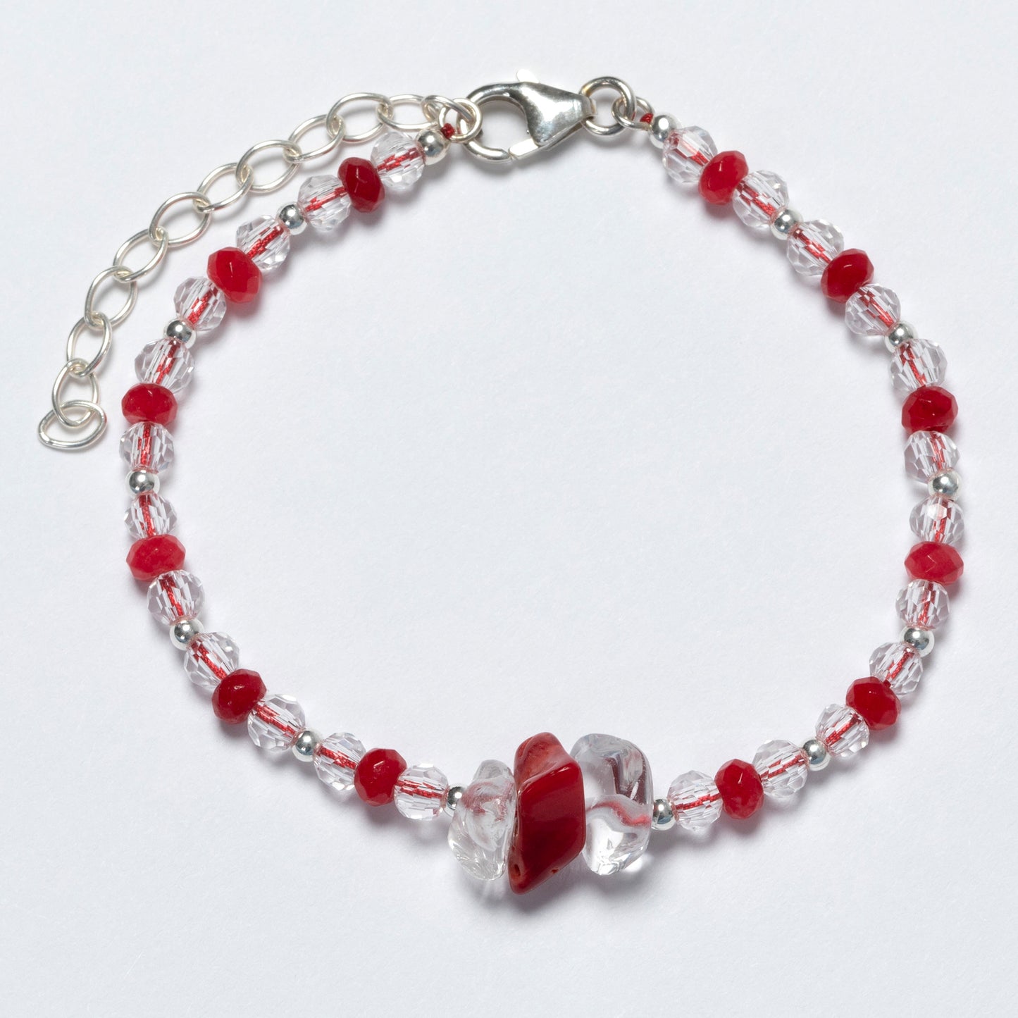Message in a Bottle Birthstone Bracelet Gift