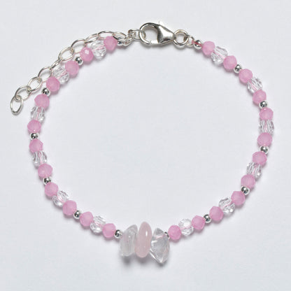 Message in a Bottle Birthstone Bracelet Gift