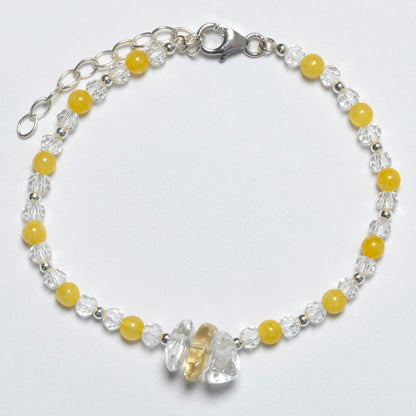 Message in a Bottle Birthstone Bracelet Gift