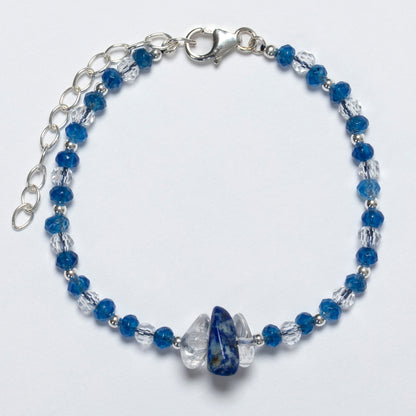 Message in a Bottle Birthstone Bracelet Gift