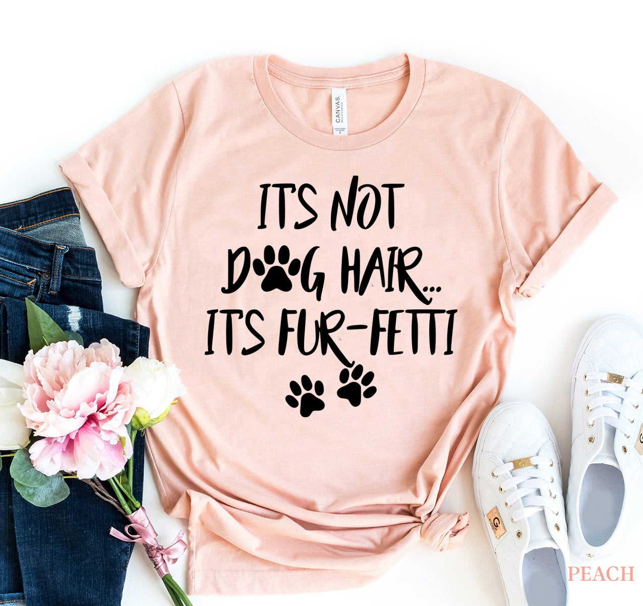 It's Not Dog Hair, It's Fur-fetti T-shirt