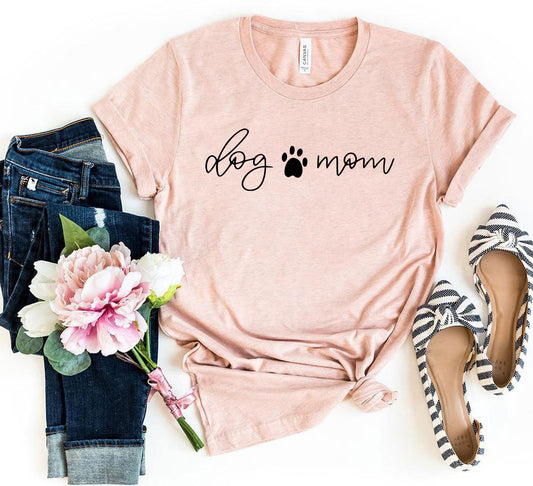 Dog Mom Paw T-Shirt