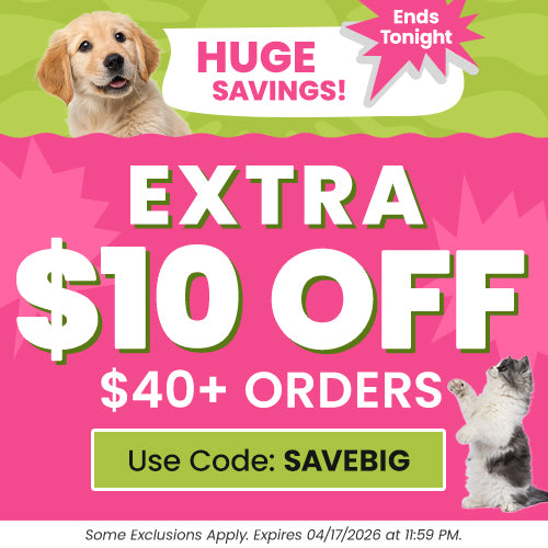 Extra $10 Off $40+ Orders promotion from The Animal Rescue Site and GreaterGood. Proceeds help support shelter pets and more. Shop pet-themed apparel, accessories, cozy lifestyle essentials.