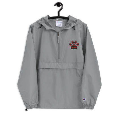 Champion Gingham Paw Print Packable Jacket