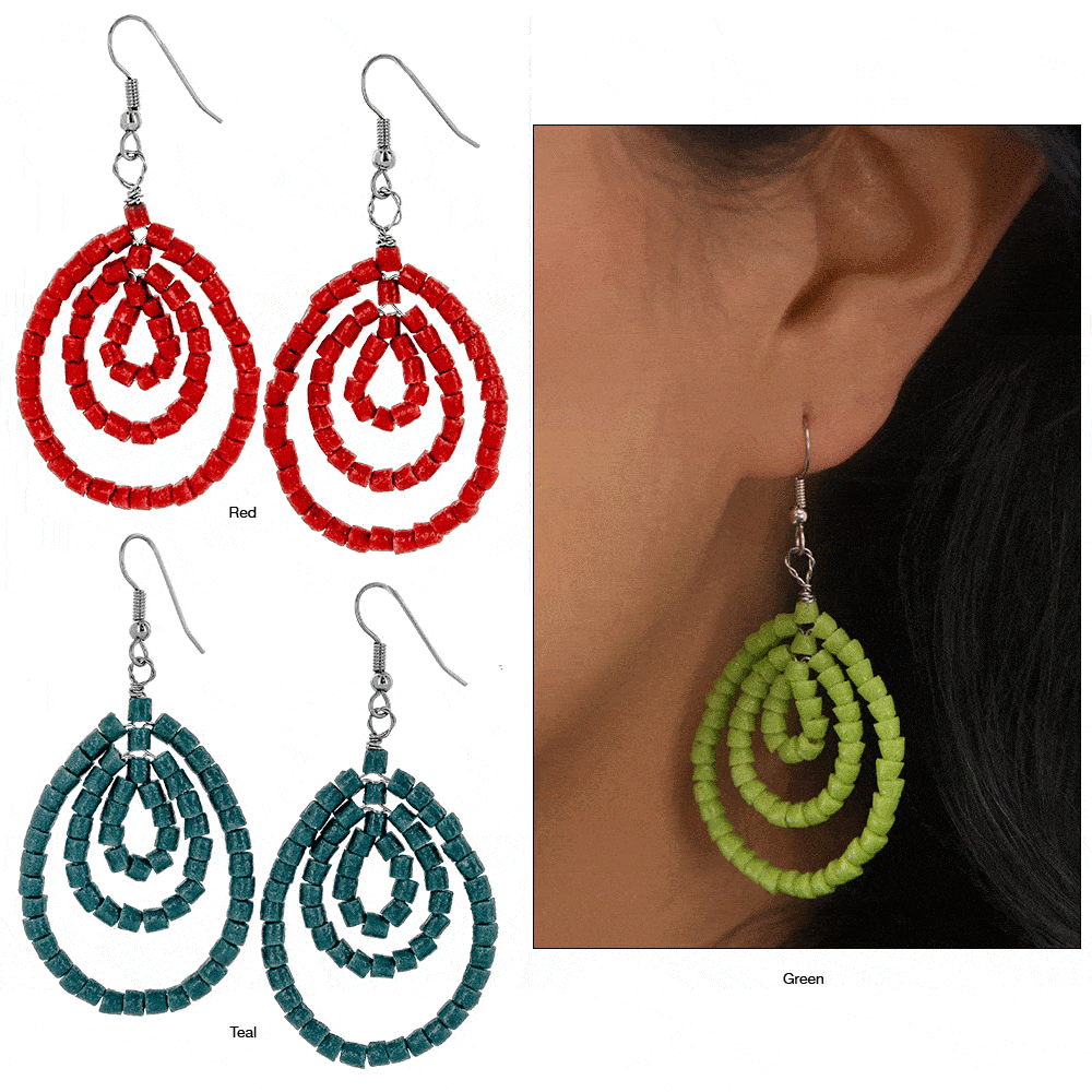 Ghana Sankofa Earrings