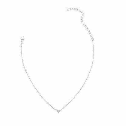 Dainty Heart Chain Necklace