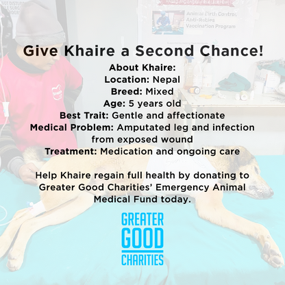 Funded - Give Khaire a Second Chance