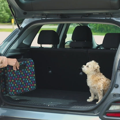 Confetti Paws Large Foldable Car Trunk Organizer