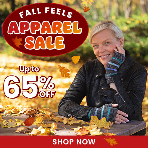 Find paw-fect fall apparel with up to 65% off cozy fingerless gloves and seasonal styles. Shop now to support shelter pets and more through The Animal Rescue Site and GreaterGood.