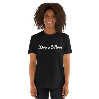 Paw Print Dog Mom T-Shirt