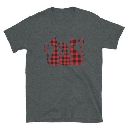 Gingham Cats T-Shirt