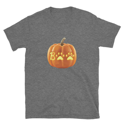 Paw Print Boo Pumpkin T-Shirt