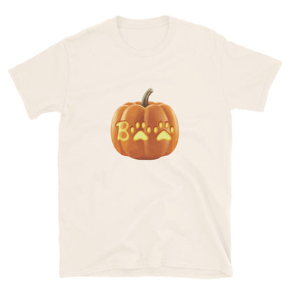 Paw Print Boo Pumpkin T-Shirt