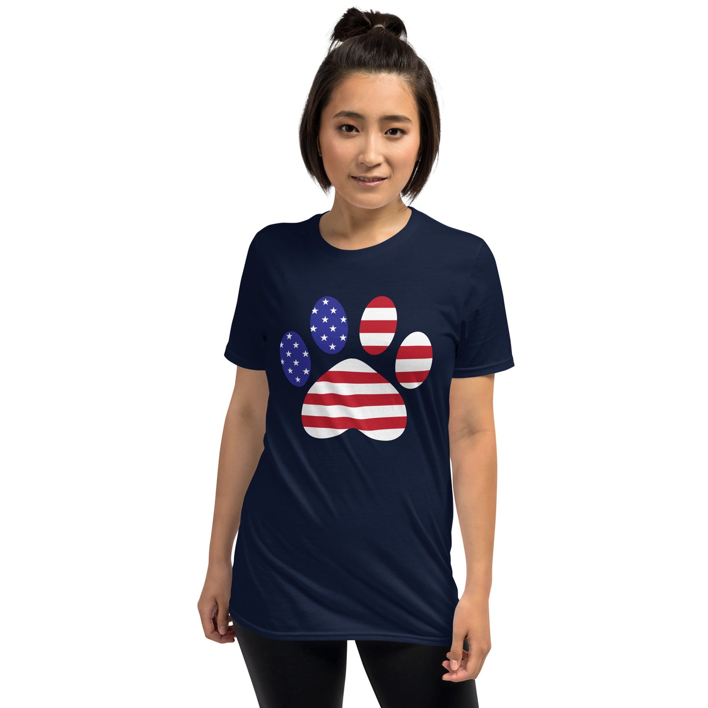 Patriotic Paw Print T-Shirt