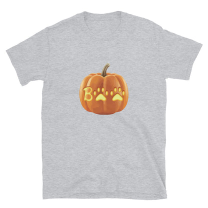 Paw Print Boo Pumpkin T-Shirt