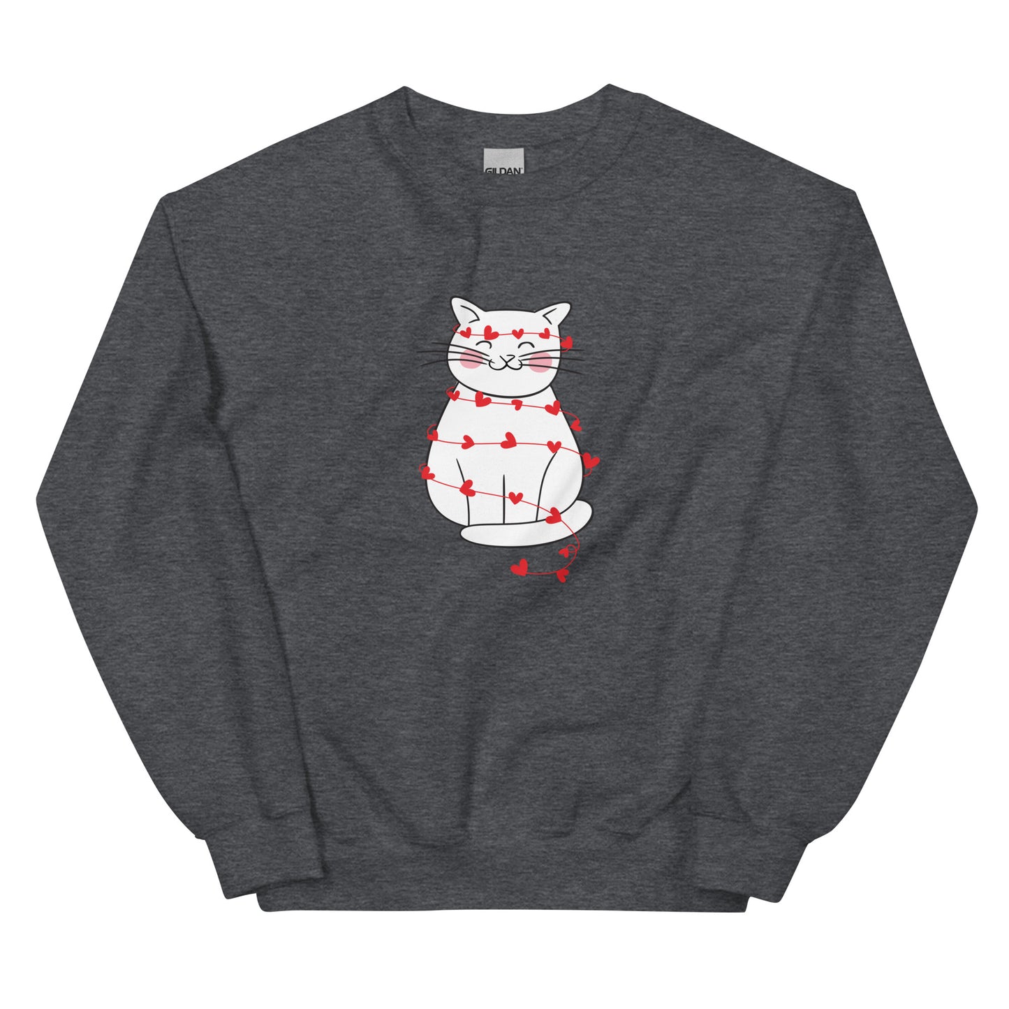 Wrapped in Love Kitty Crewneck Sweatshirt