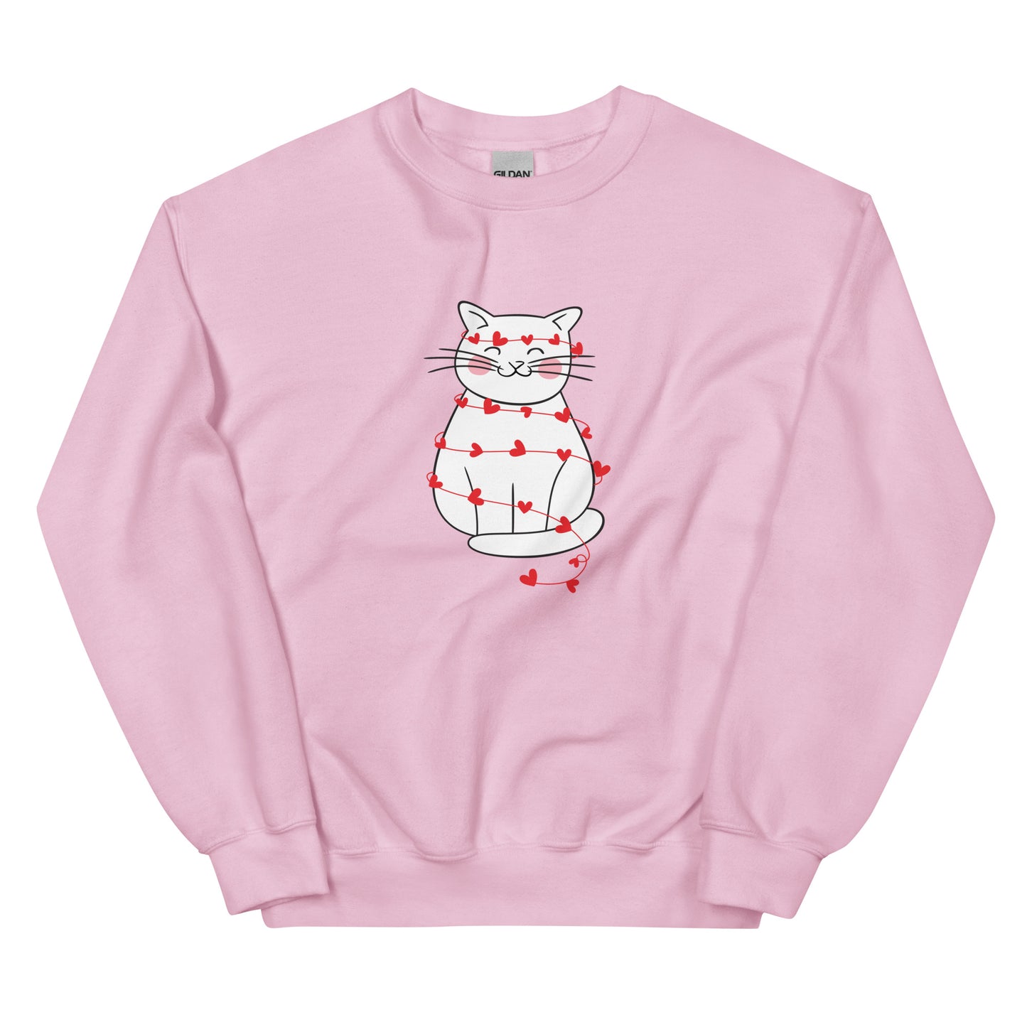 Wrapped in Love Kitty Crewneck Sweatshirt