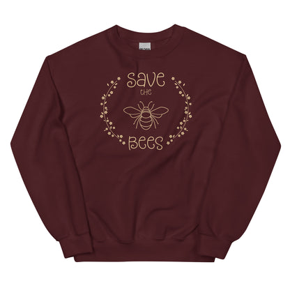 Save the Bees Crewneck Sweatshirt