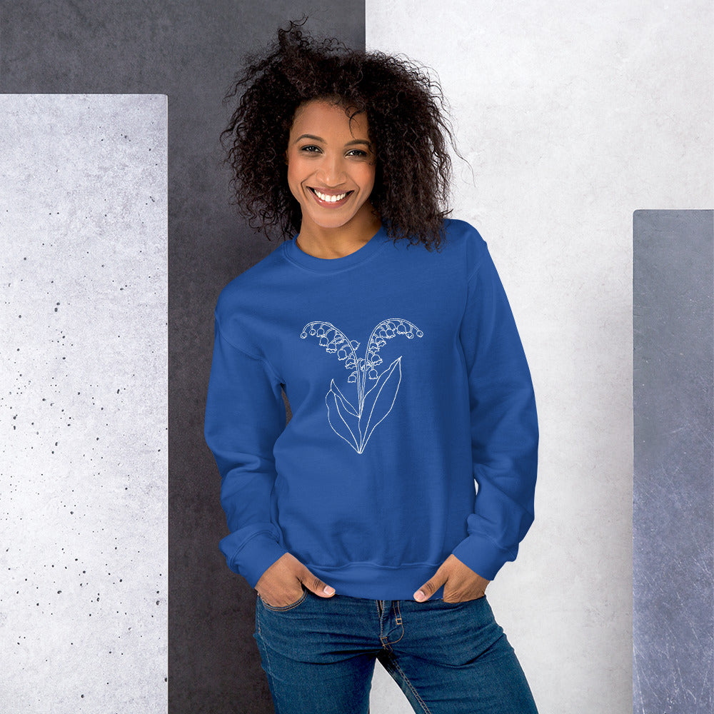 Lily of the Valley Crewneck Sweatshirt