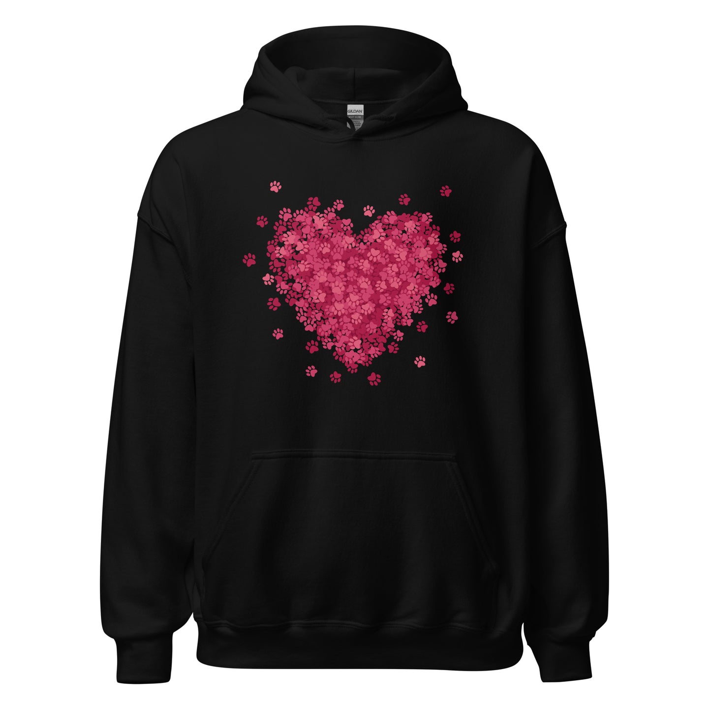 Bursting with Paw Love Hoodie