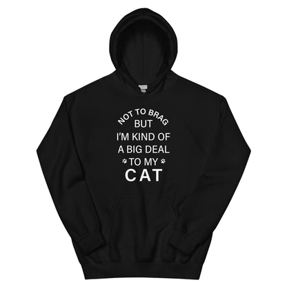 Not To Brag Cat Hoodie