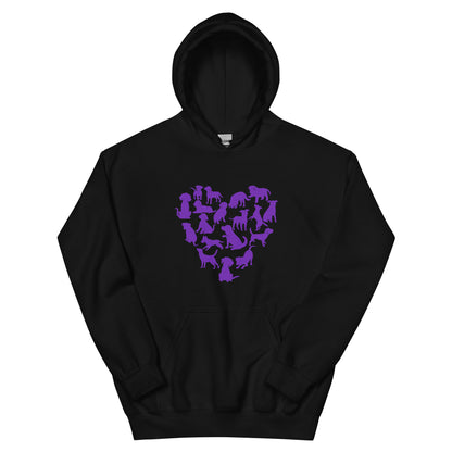 Lots of Love For Dogs Hoodie