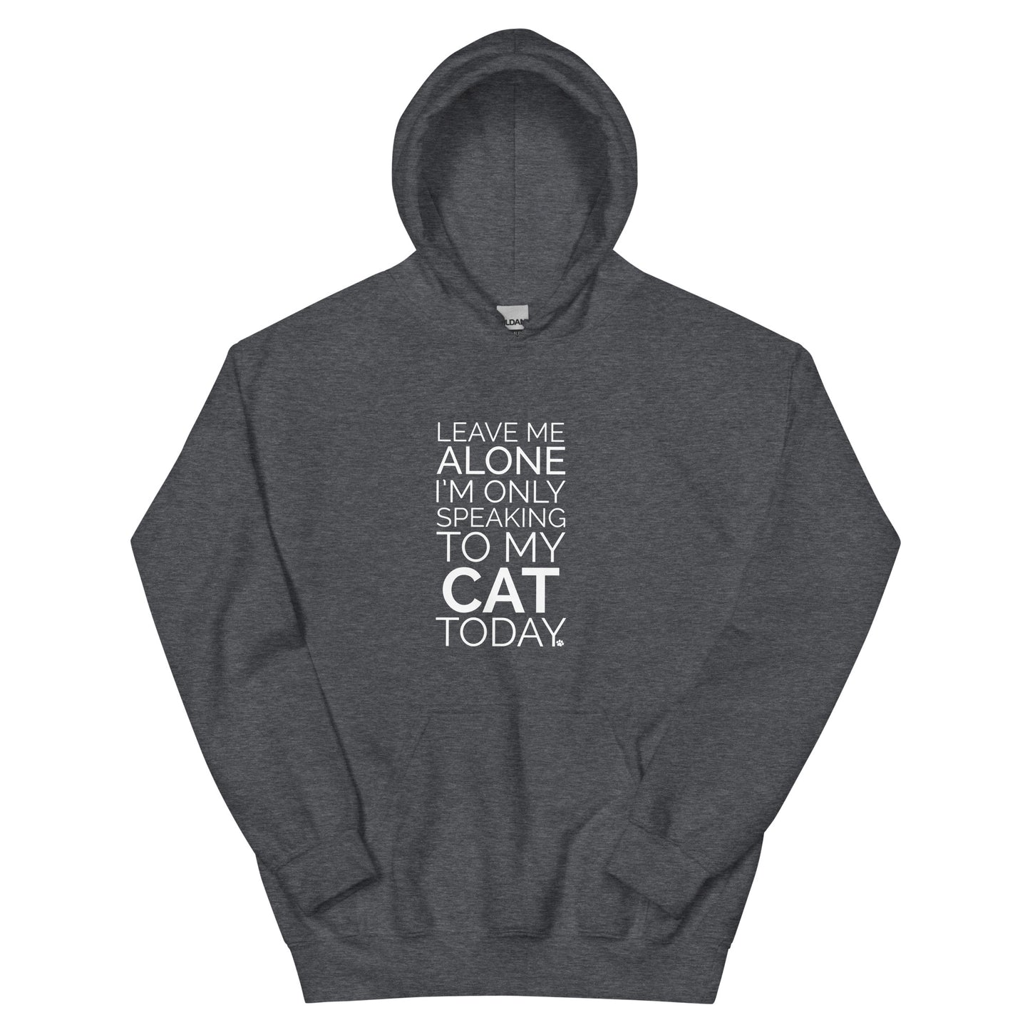 Leave Me Alone Cat Hoodie