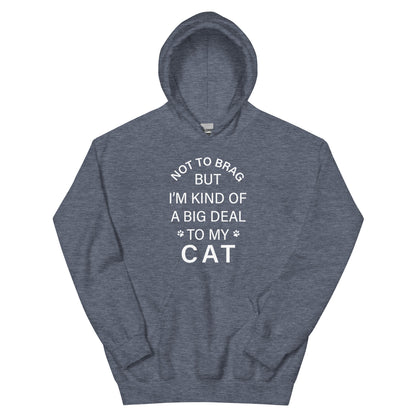 Not To Brag Cat Hoodie