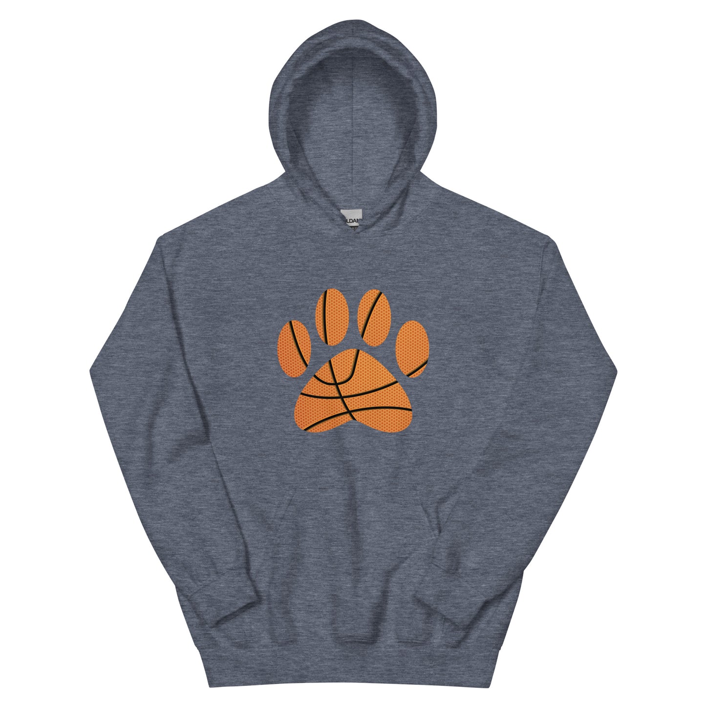 Basketball Paw Print Hoodie