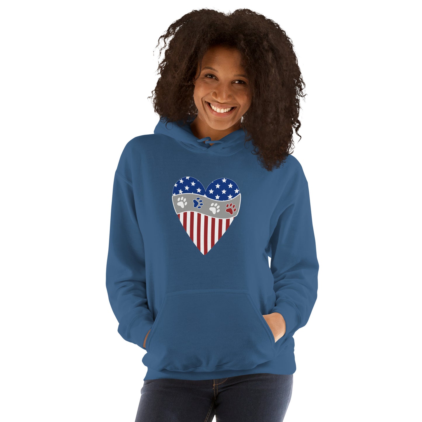 Patriotic Heart Hoodie