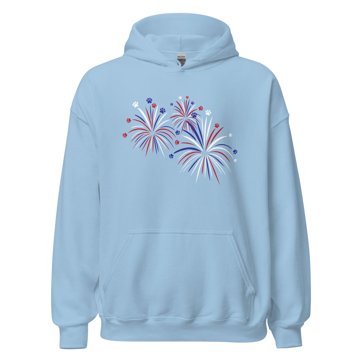 Fireworks of Paws Hoodie