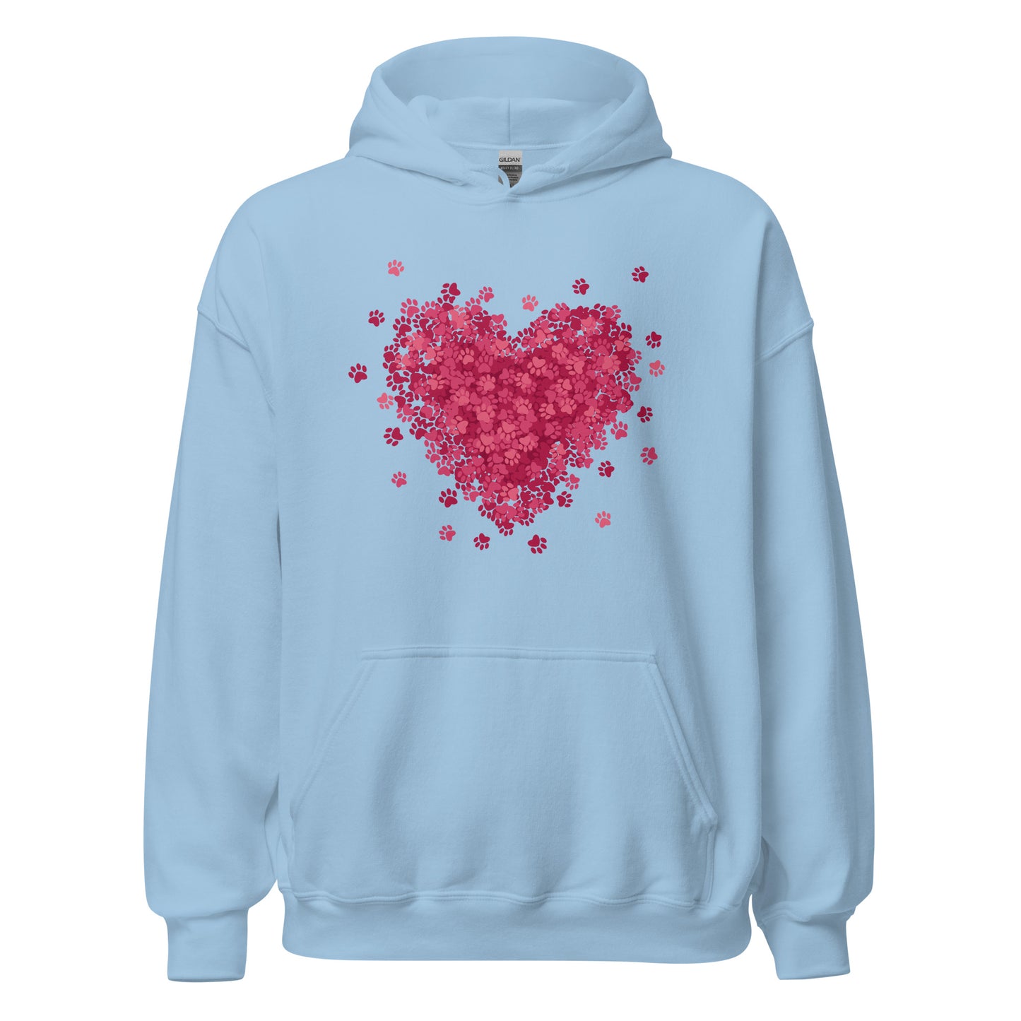 Bursting with Paw Love Hoodie