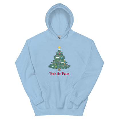 Deck The Paws Christmas Tree Hoodie