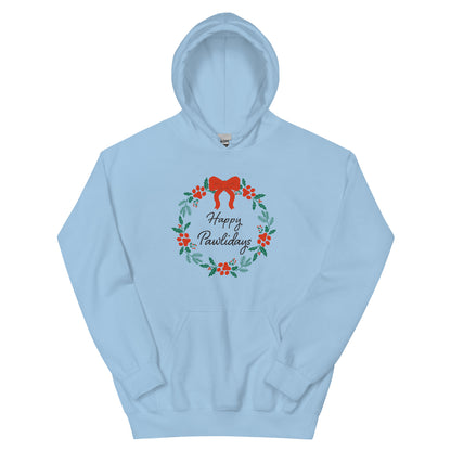 Happy Pawlidays Wreath Hoodie