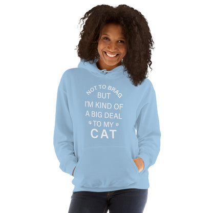 Not To Brag Cat Hoodie