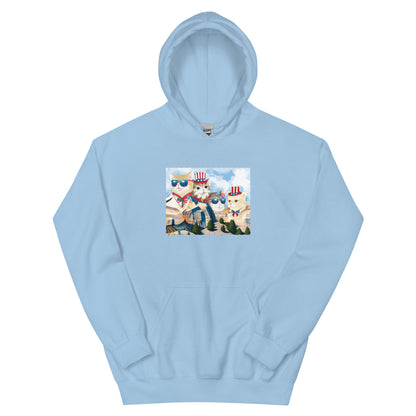 Cat Rushmore Hoodie