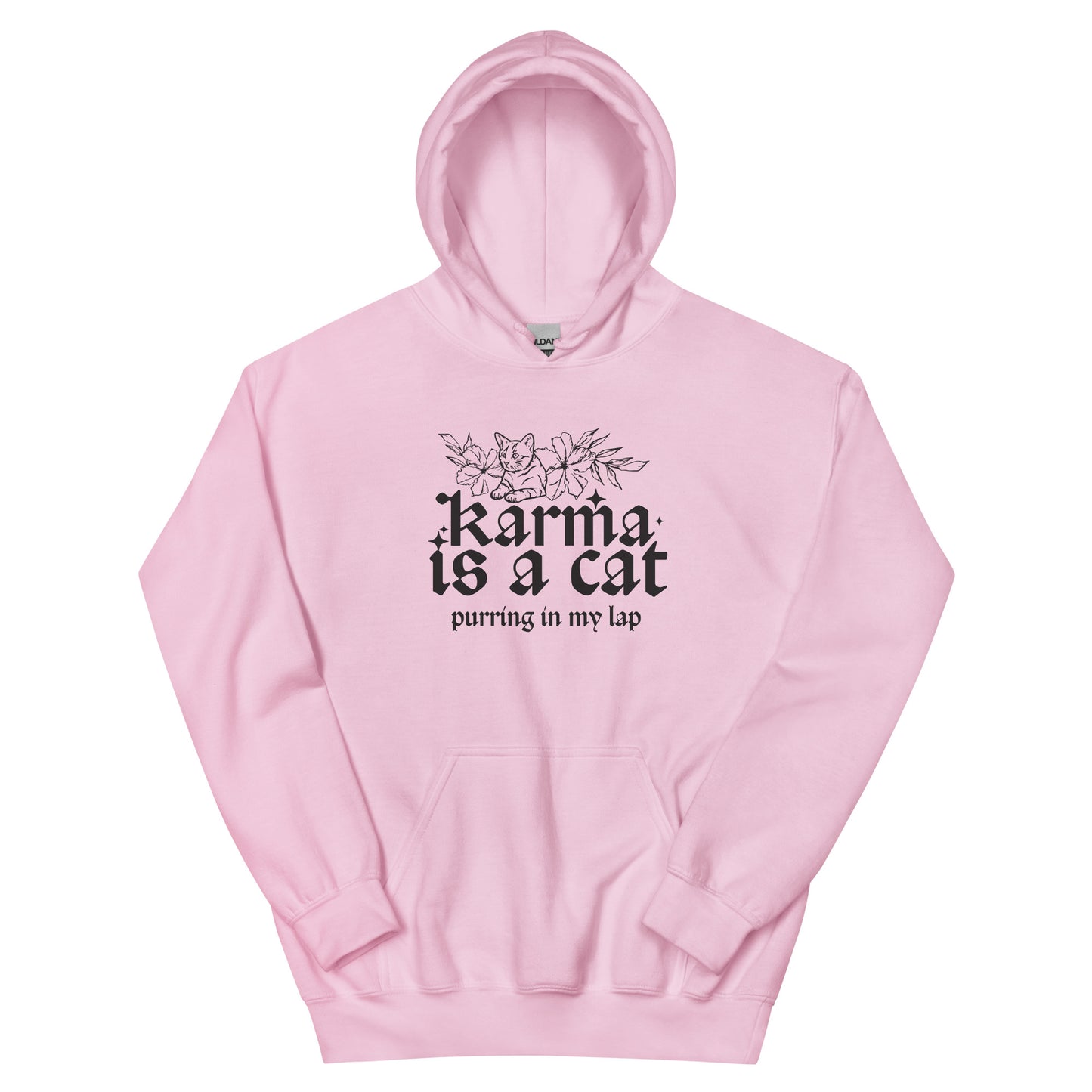 Karma is a Cat Hoodie