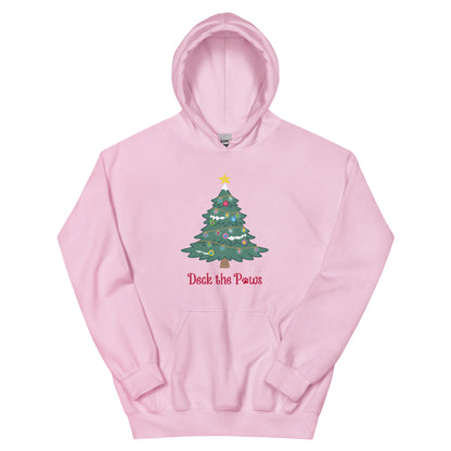 Deck The Paws Christmas Tree Hoodie