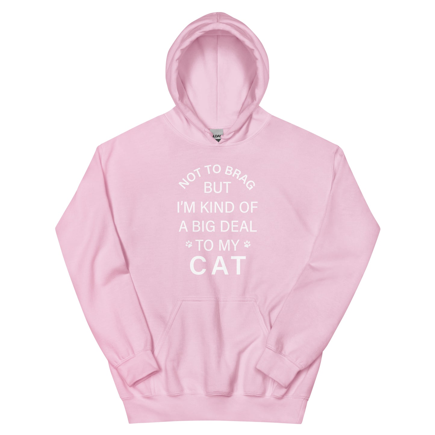 Not To Brag Cat Hoodie