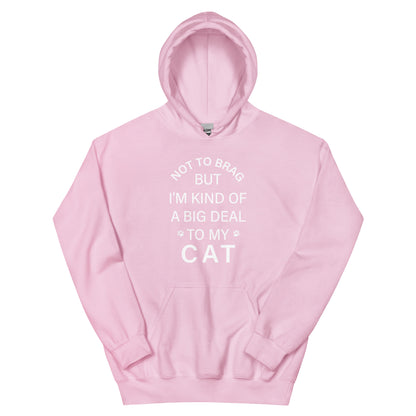 Not To Brag Cat Hoodie