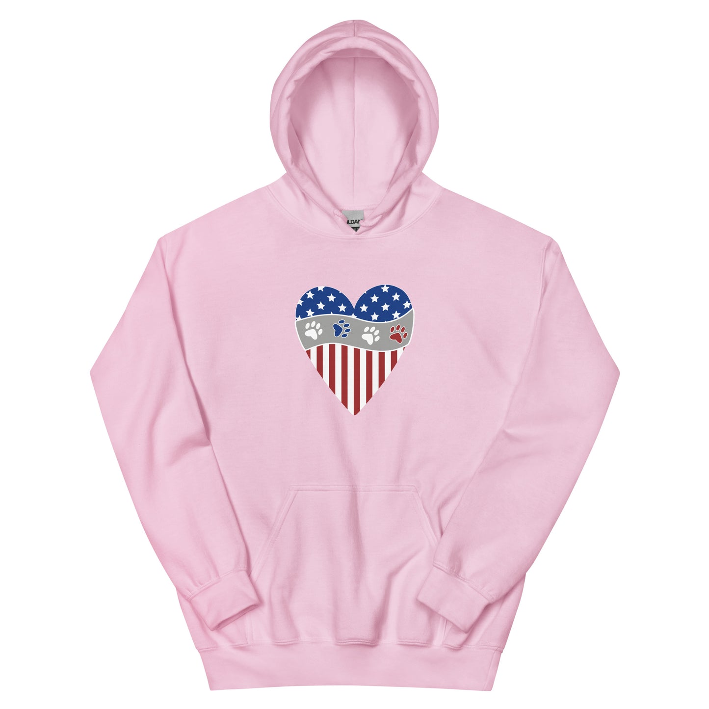 Patriotic Heart Hoodie