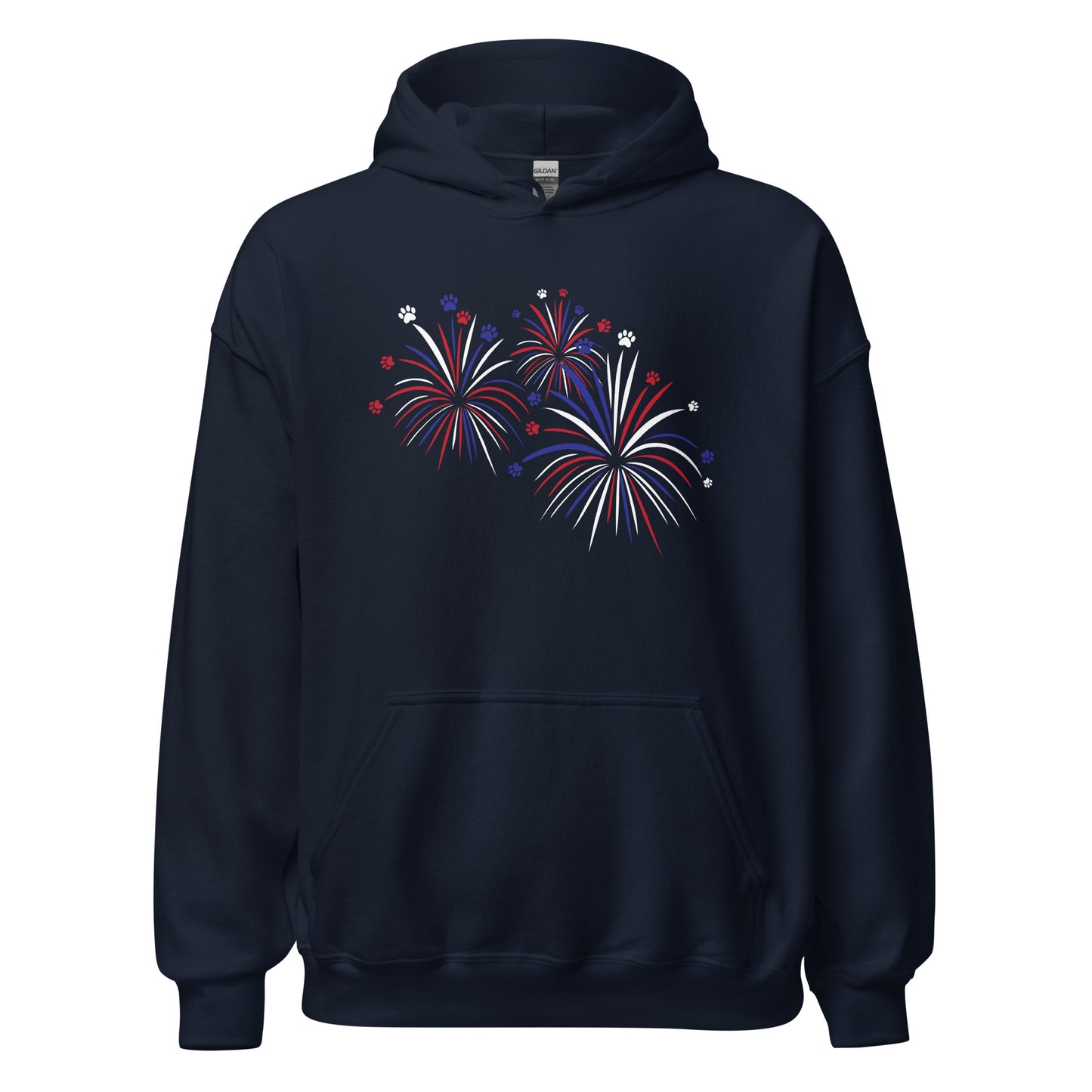 Fireworks of Paws Hoodie