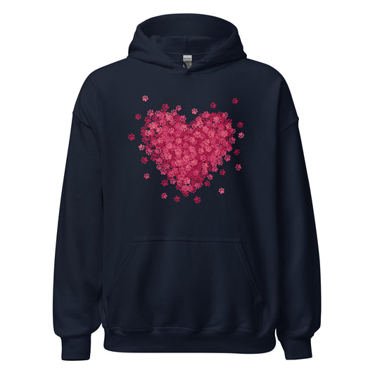 Bursting with Paw Love Hoodie