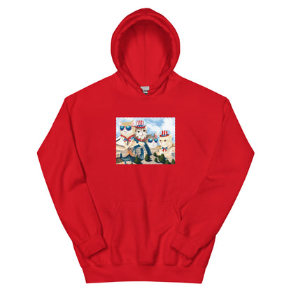 Cat Rushmore Hoodie