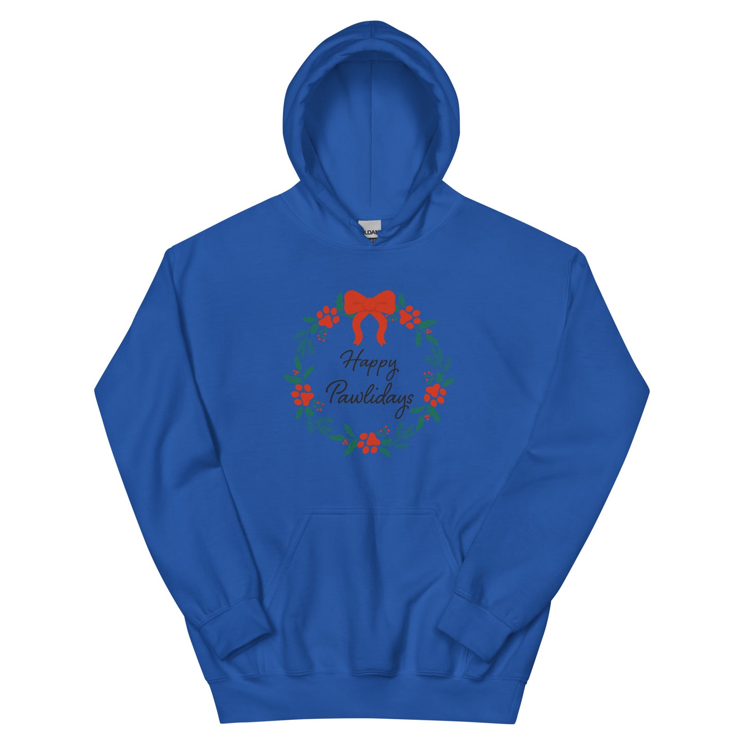 Happy Pawlidays Wreath Hoodie